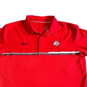 Nike Dri-Fit Ohio State Polo-Men’s Large